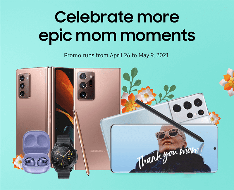 Samsung announces special promos for Galaxy devices to celebrate Mother's Day