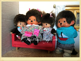 kiki monchhichi bebichhichi f^te des mères mother day cute toys life poupée doll