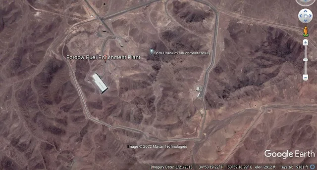 Cover Image Attribute: Fordow Fuel Enrichment Plant (FFEP) / Source: Maxar Technologies+Google Earth