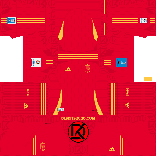 Spain Euro 2024 Kit 2024-2026 Leaked - DLS 2024 Kits (Home V2)