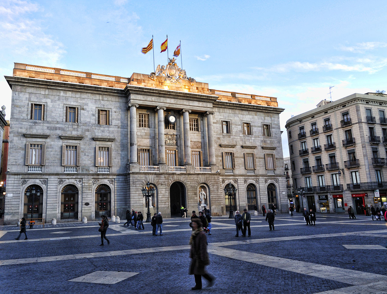 Plaça Sant Jaume Barcelona