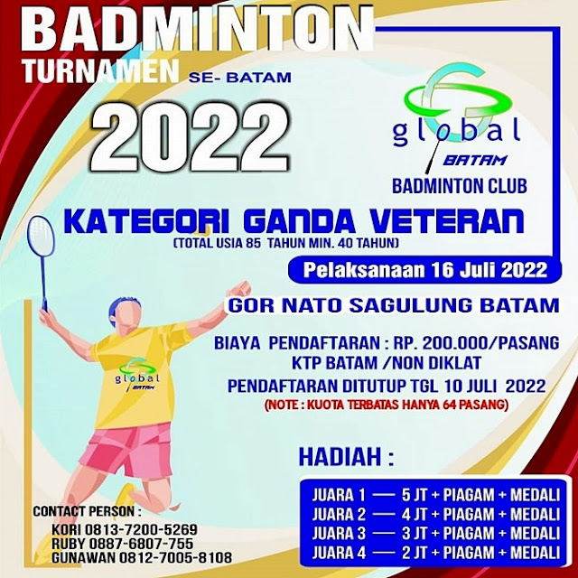 Kejuaraan Badminton se-Batam