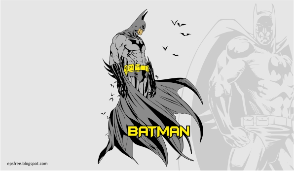 Batman Image Vector Eps Free Download