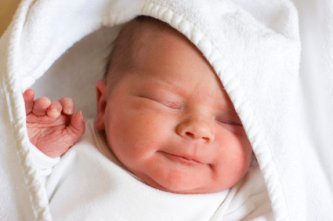 cute newborn baby girl