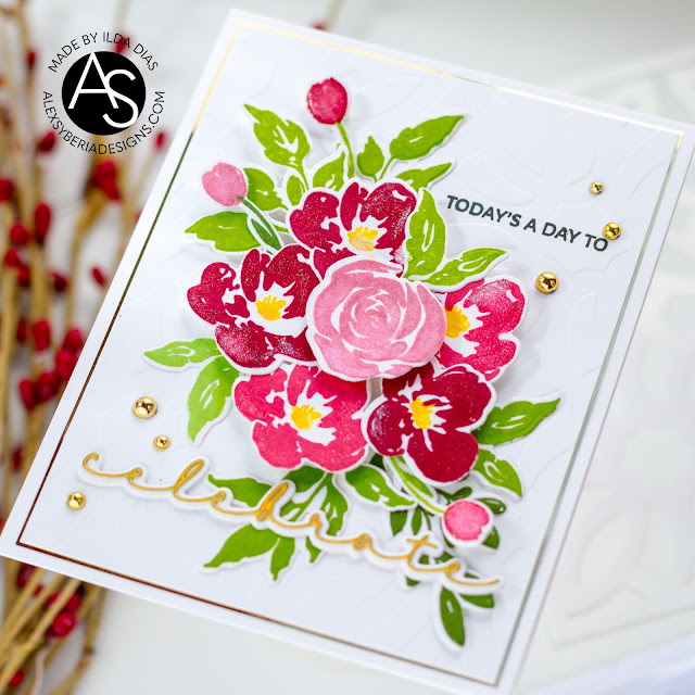 how to,handmade card,Stamps,ilovedoingallthingscrafty,stamping,Create Your Own Happy Stamp,Die cutting,Autumn cards, Fall, Floral Card,Alex Syberia Designs,card making, Kickstarter