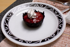 strawberry oreo tarts