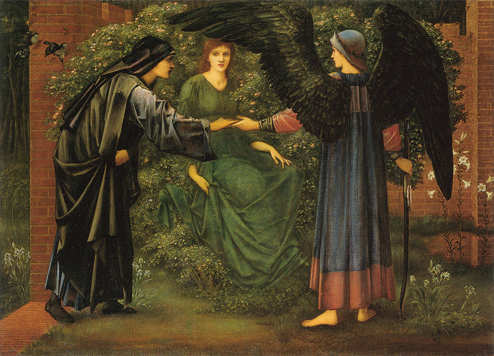 Edward Burne-Jones heart of rose