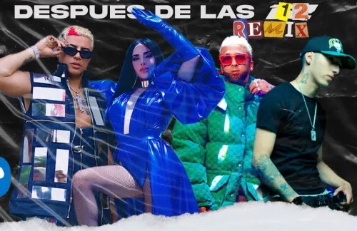 Despues De Las 12 (Remix) | Ovi & Kim Loaiza & Grupo Firme & Pailita Lyrics
