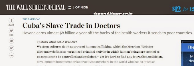Escravos de Cuba,o comércio de Médicos - The Wall Street Journal