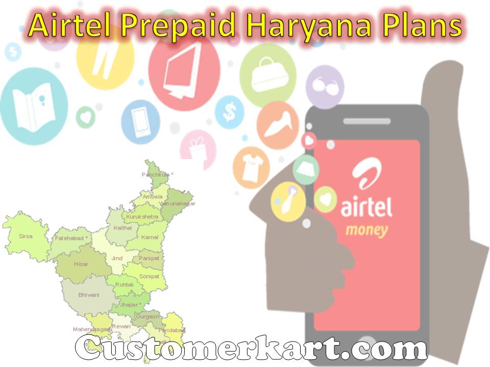 Airtel Prepaid Haryana Plans 