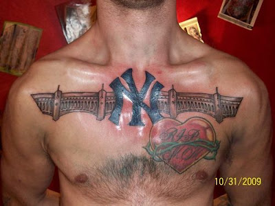 New york Yankees tattoo design picture gallery - New york Yankees tattoo Ideas