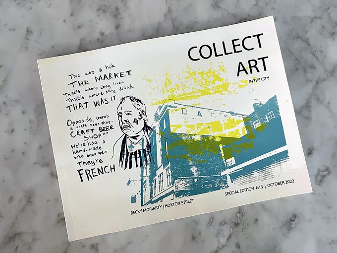 Allan Linder Interview Published in Collect Art Magazine Special Edition - In The City