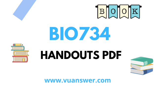 BIO734 Handouts PDF