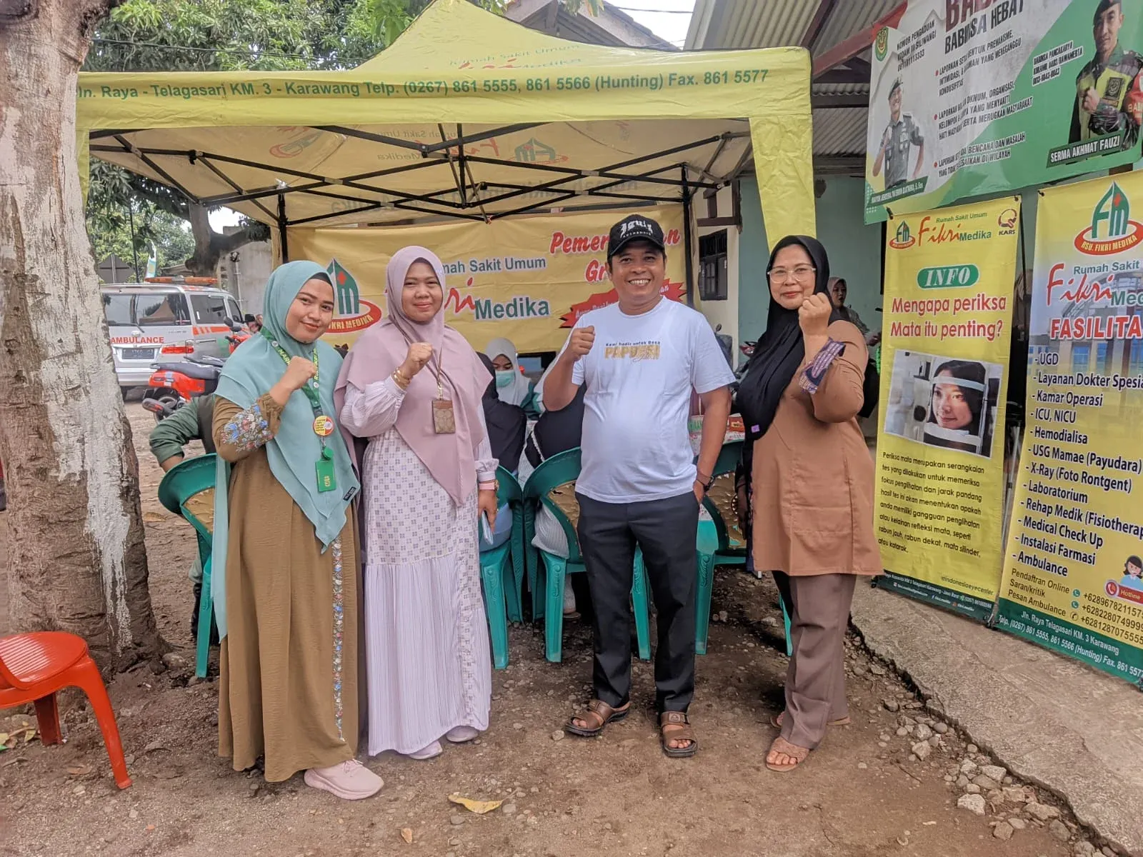 Meriah Banget, Pesta Panen Raya Padi di Desa Pancakarya Karawang Diisi Sedekah Bumi