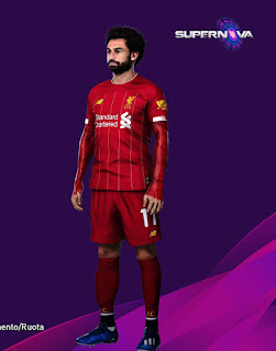 PES 2020 Faces Mohamed Salah by Supernova