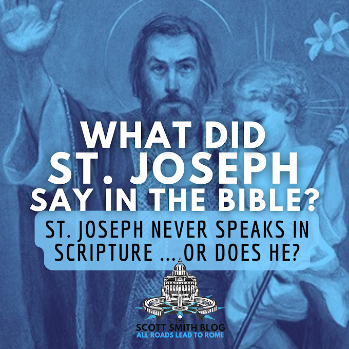 What Does St. Joseph Say in the Bible? St. Joseph's One Word in Scripture -- Did You Know St. Joseph Was Actually Not Silent in the Bible?