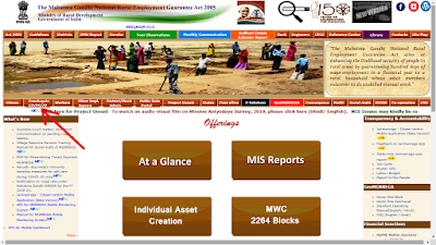 Nrega Main Page Select Panchayats GP PS ZP