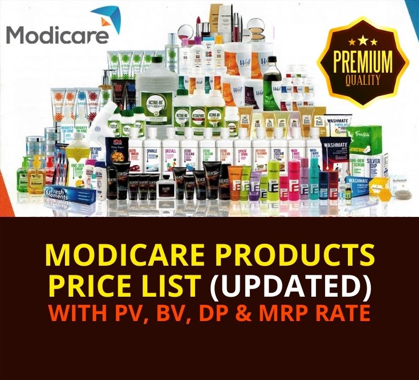Modicare Products Price List Updated with all rates