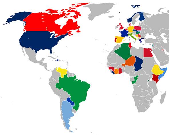 Où Avez Vous Voyagé Dans Le Monde Fabriquez Votre Carto