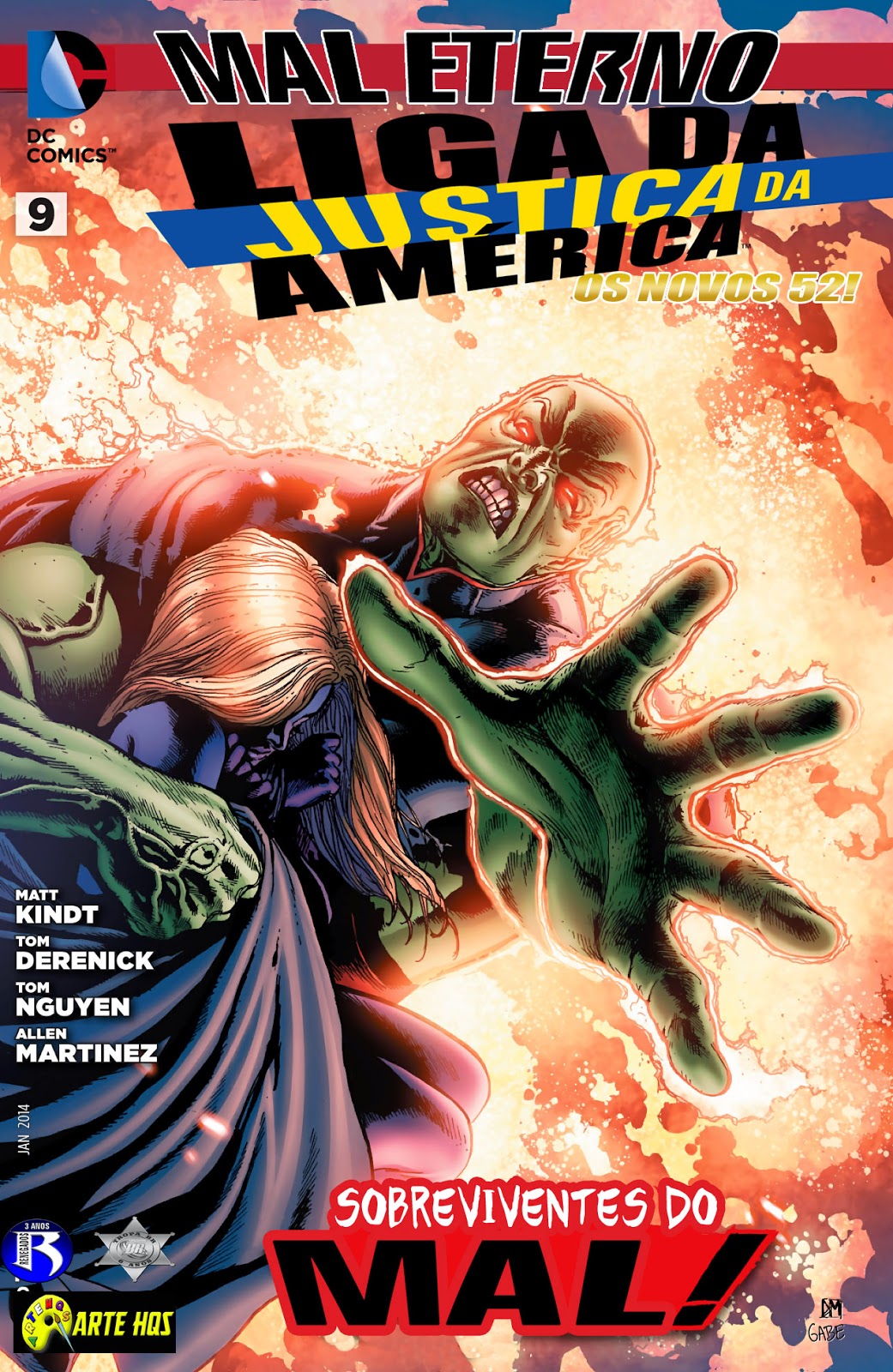 Os Novos 52! Liga da Justiça da América #9