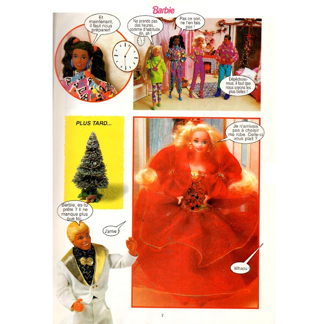 Barbie fête Noël, page quatre.