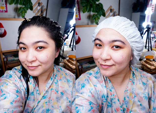 penggunaan l'oreal extraordinary oil steam mask