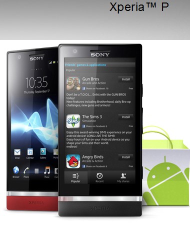 New Sony Experia P