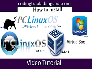  How to install PCLinuxOS KDE 64bit 2017 on Windows 7 via VirtualBox