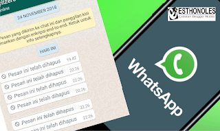 trik sakti cara mengetahui pesan whatsapp yang dihapus