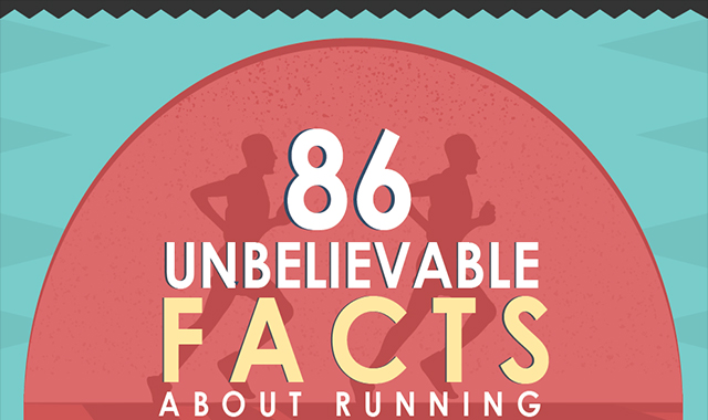 86 Unbelievable Facts About Running #infographic