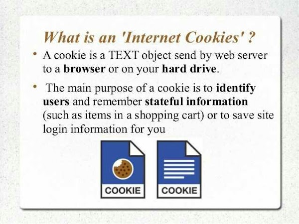 Internet cookies