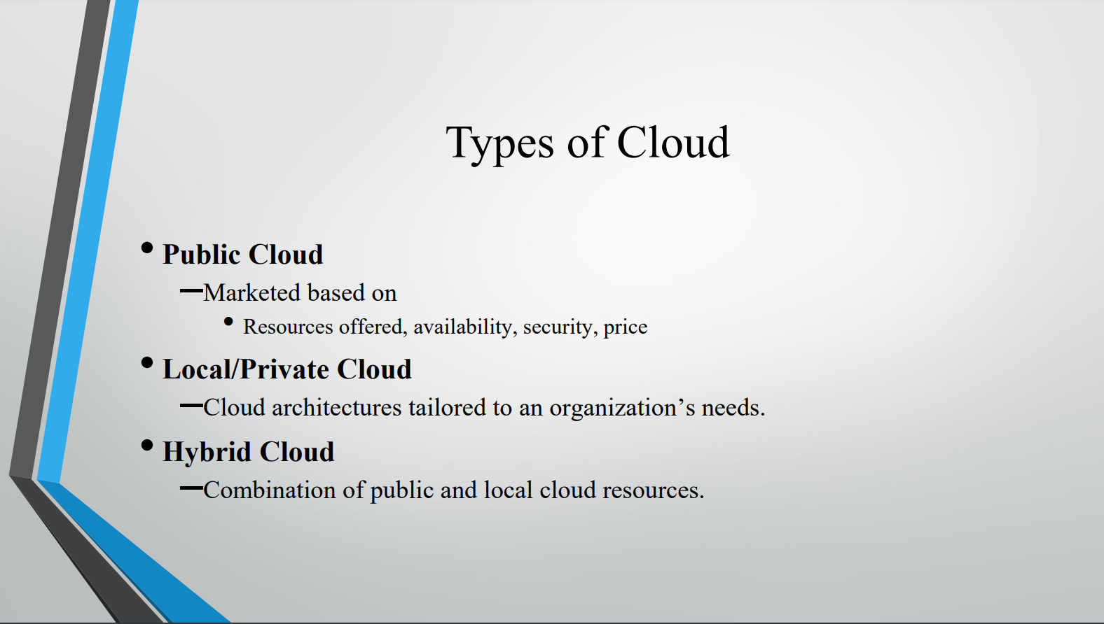 Cloud computing  (Lecture #1 & 2)