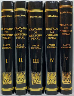 TRATADO DE DERECHO PENAL. PARTE GENERAL. 5 TOMOS, ZAFFARONI, EUGENIO RAÚL