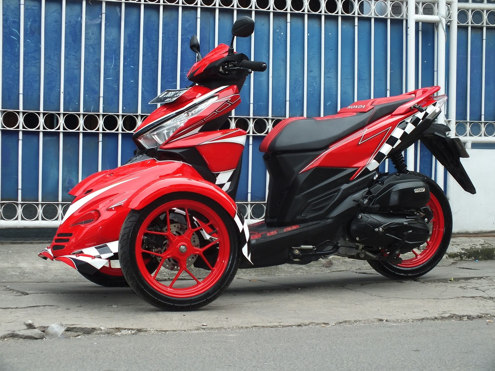 Oracle Modification Concept HONDA VARIO 150 New MODIF RODA TIGA