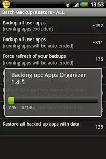 Titanium Backup Root - screenshot