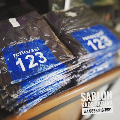 Sablon Kaos Satuan Bekasi 