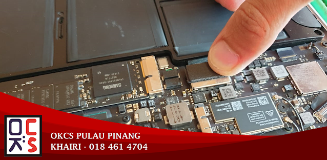 SOLVED: KEDAI REPAIR MACBOOK BALIK PULAU | MACBOOK AIR 11 A1465 BATTERY BLOATED, SUSPECT BATTERY PROB