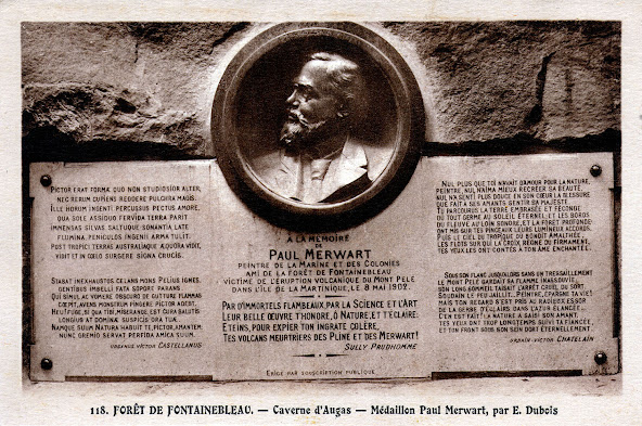 Monument en hommage à Paul Merwart, Fontainebleau