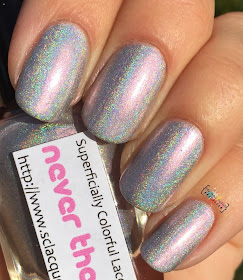 Superficially Colorful Lacquer Never There