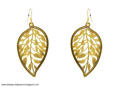 Pure Gold Earrings Designs For Girls