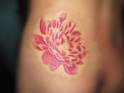 Botan, Peony, Japanese flower Tattoo