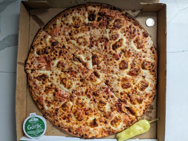 Review: Papa Johns - Crispy Parm Crust Pizza