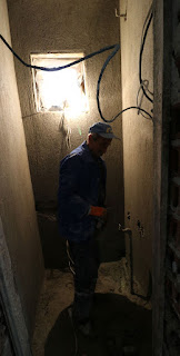 Sally has nearly done the utility room