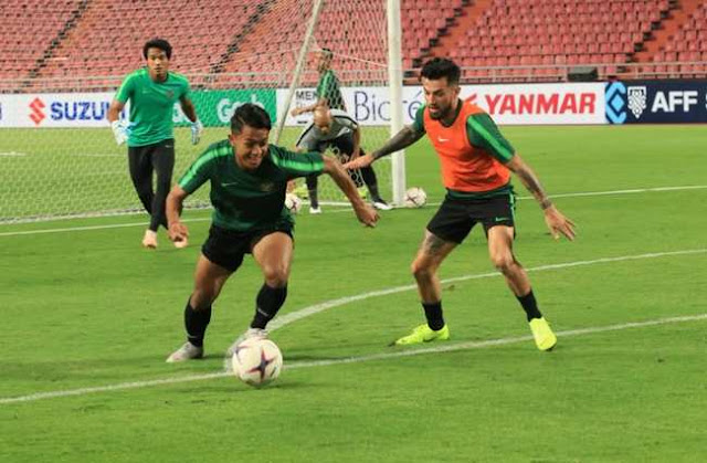 latihan timnas indonesia