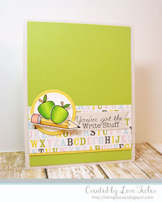 You've Got the Write Stuff card-designed by Lori Tecler/Inking Aloud-stamps from SugarPea Designs