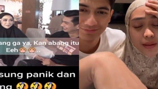 Keceplos Bongkar Momen Mandi Bareng, Teuku Ryan Salah Tingkah Ungkap Fakta Ria Ricis: Kan Abang Udah