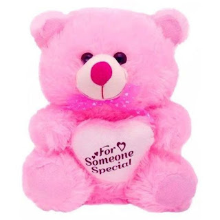 pink teddy bear dp