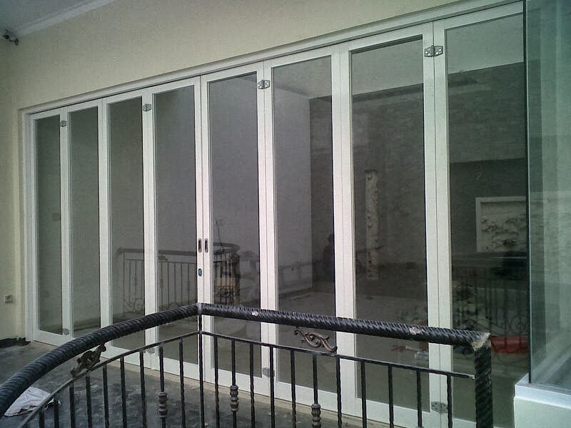 JUAL PINTU  DAN KUSEN ALUMINIUM  PINTU  GESER SLIDING 