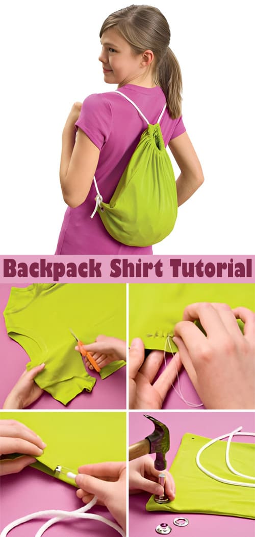 Backpack Shirt Tutorial