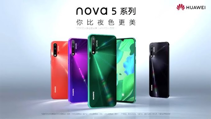 كشف هواوي عن هواتفها Nova 5 و Nova 5 Pro